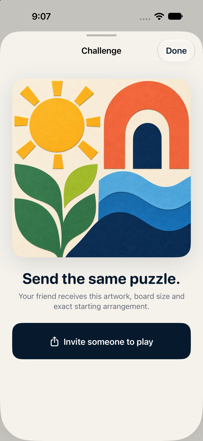 Sharing a Slideorama challenge